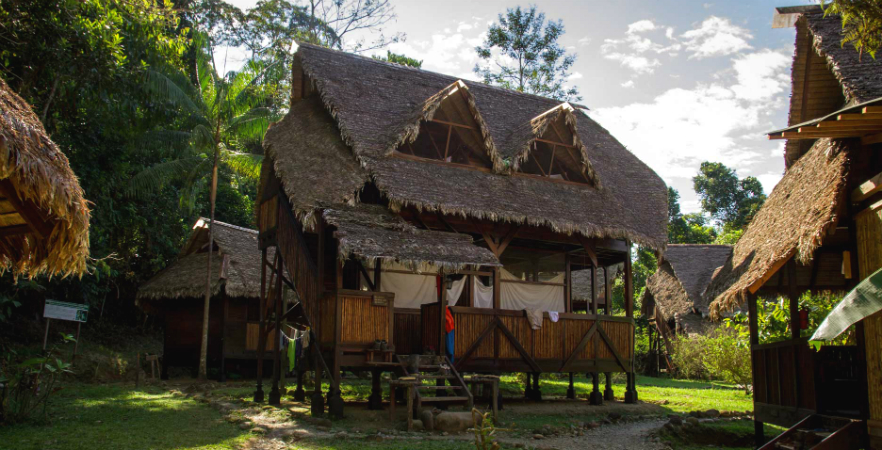 Peru Amazon Conservation volunteer accommodation 