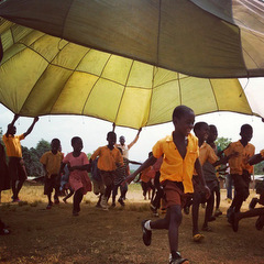 Ghana children playing