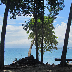 Costa Rica coastline