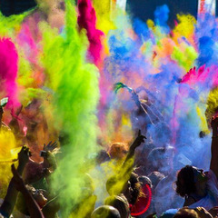 India festival colours