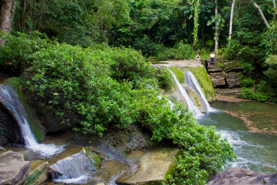 Belize waterfall