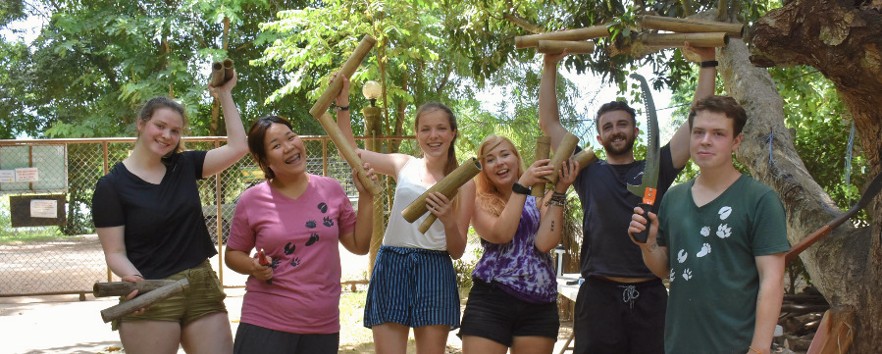 Wildlife Rescue team in Thailand