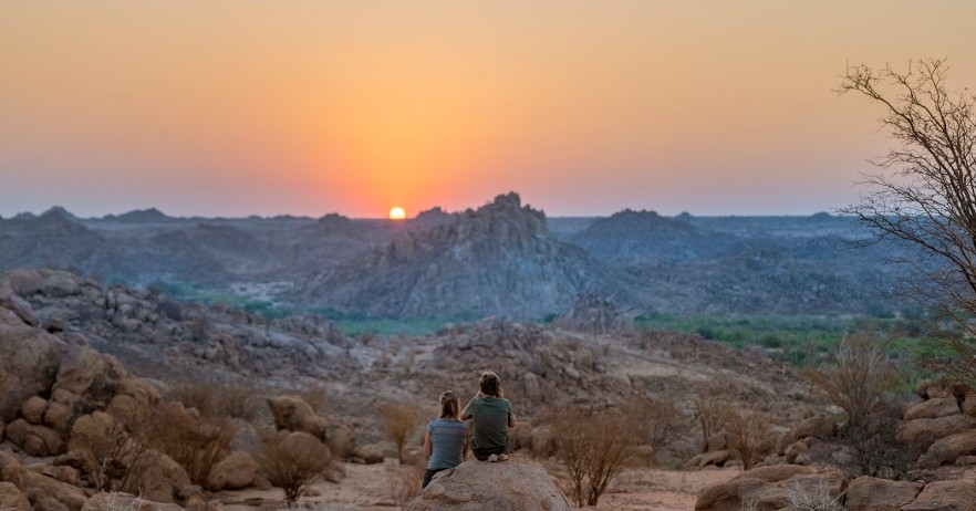 Namibia sunset