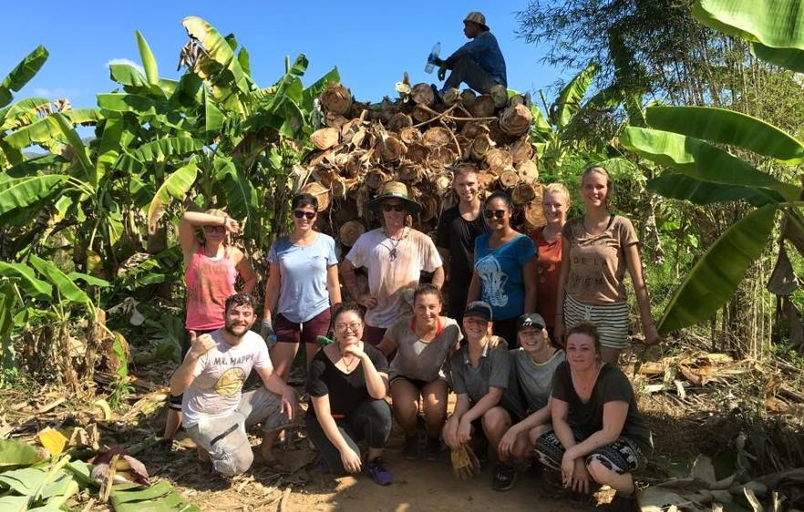 group of volunteers