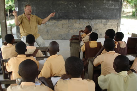 Teaching in Ghana