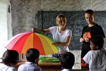 Teaching in Nepal