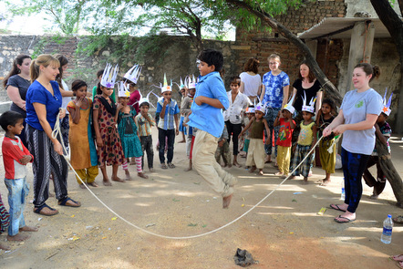 Community Outreach project in India funded by Pod Charity