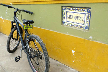 Cycling around Lima