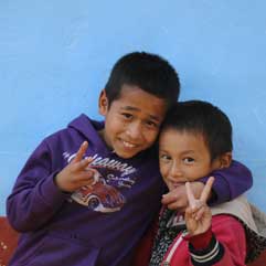 UK business sponsors meals for children in Nepal