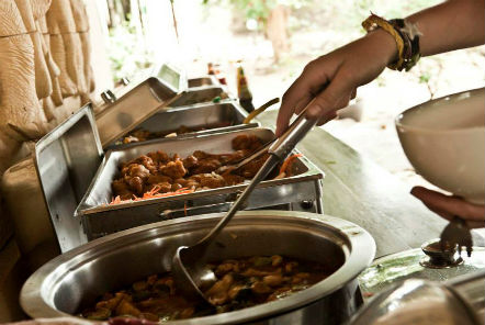Food at the Elephant Care and Wildlife Rescue project