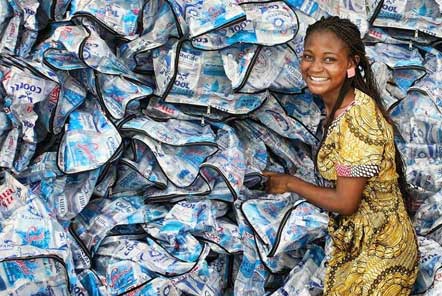 Trashy Bags! Recycling plastic in Ghana