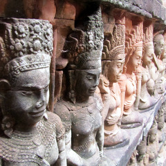 Cambodia temple scupltures