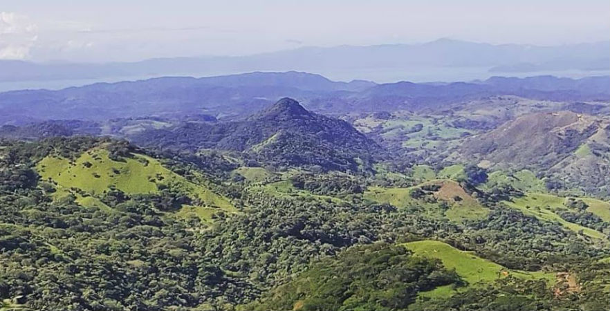 Mountain landscape in Costa Rica